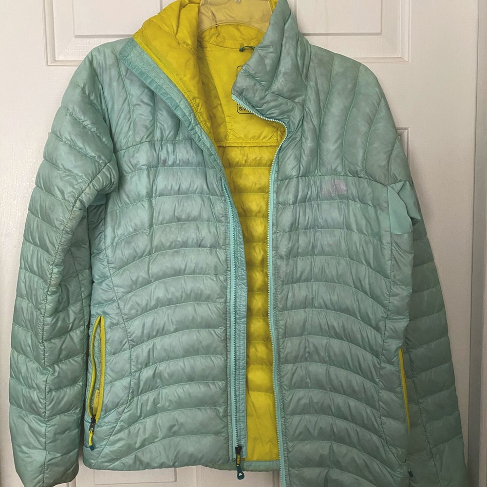 The North Face down jacket